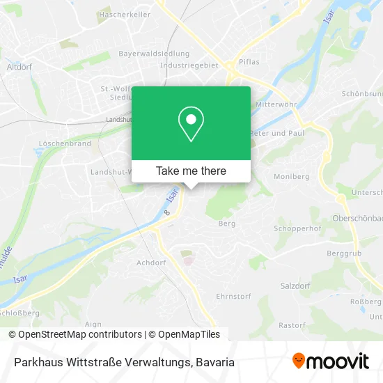 Карта Parkhaus Wittstraße Verwaltungs