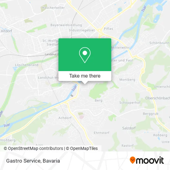 Карта Gastro Service