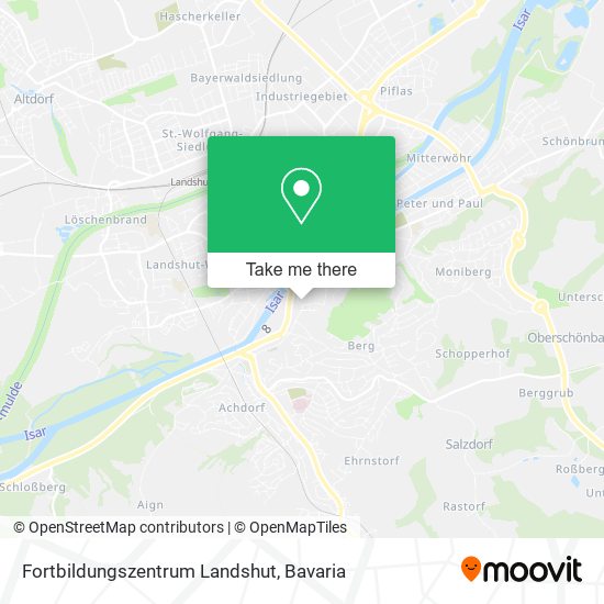 Fortbildungszentrum Landshut map