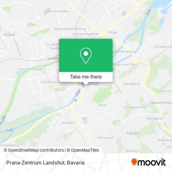 Prana-Zentrum Landshut map