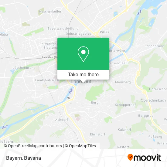 Карта Bayern