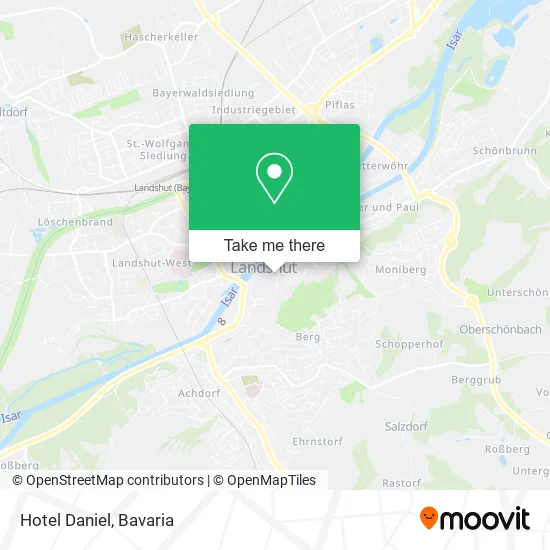 Карта Hotel Daniel