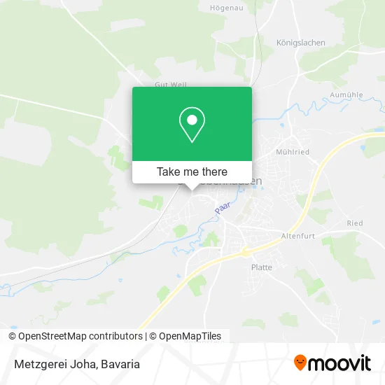 Карта Metzgerei Joha