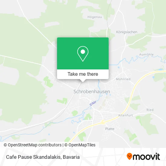 Карта Cafe Pause Skandalakis
