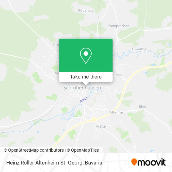 Карта Heinz Roller Altenheim St. Georg