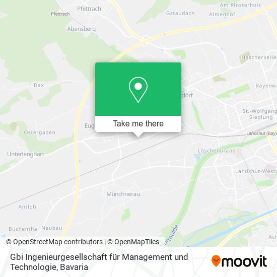 Gbi Ingenieurgesellschaft für Management und Technologie map