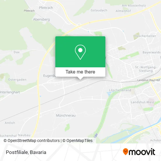 Карта Postfiliale