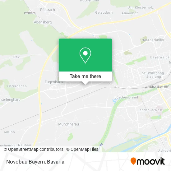 Карта Novobau Bayern