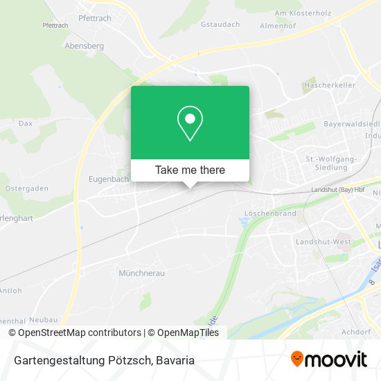 Gartengestaltung Pötzsch map