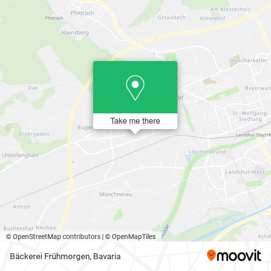Bäckerei Frühmorgen map