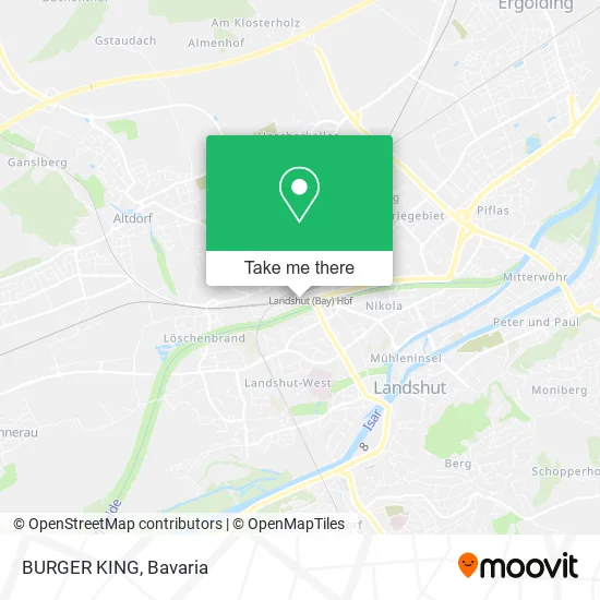 Карта BURGER KING
