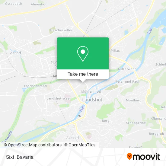 Карта Sixt