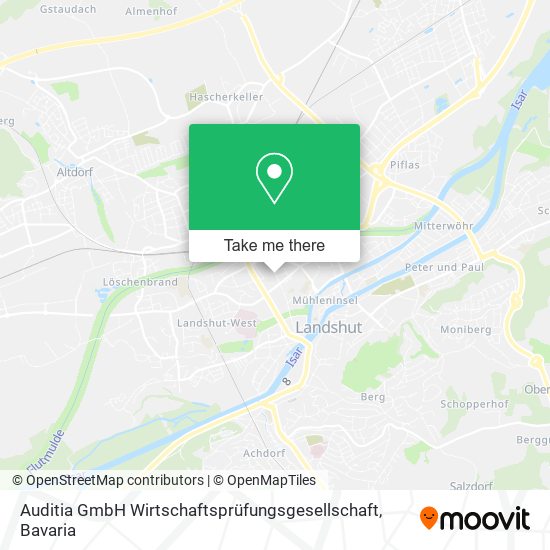 Auditia GmbH Wirtschaftsprüfungsgesellschaft map