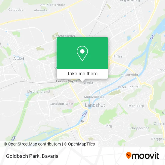 Карта Goldbach Park