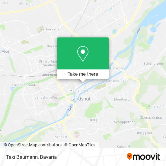 Taxi Baumann map