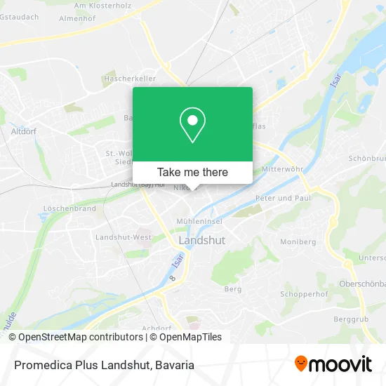 Карта Promedica Plus Landshut