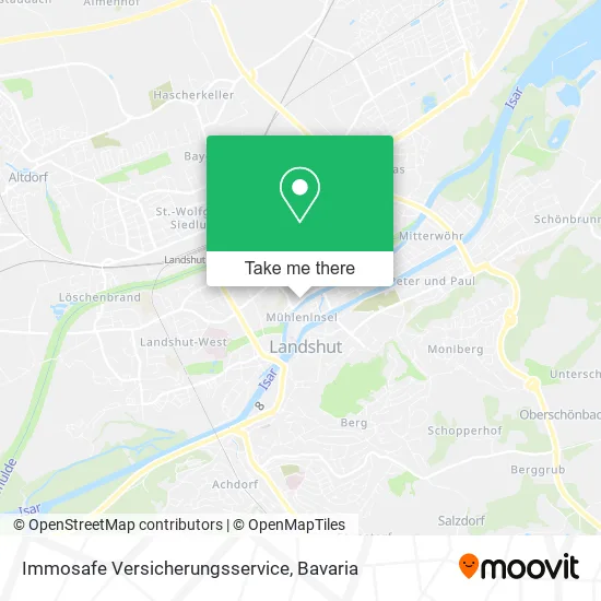 Карта Immosafe Versicherungsservice