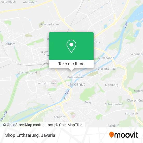 Карта Shop Enthaarung