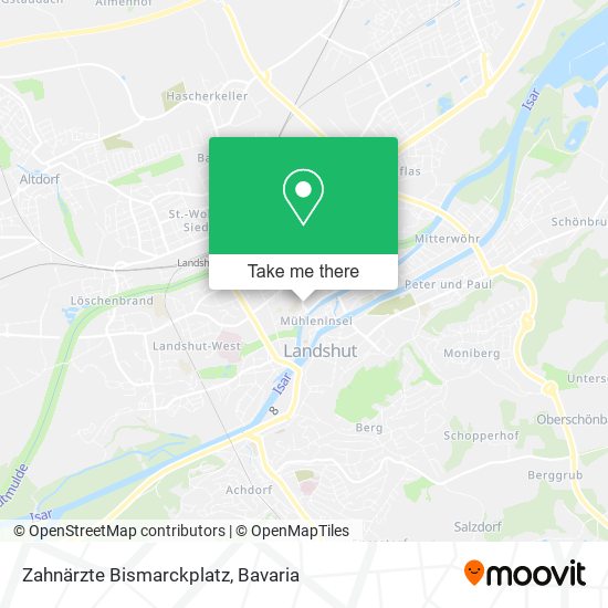 Zahnärzte Bismarckplatz map