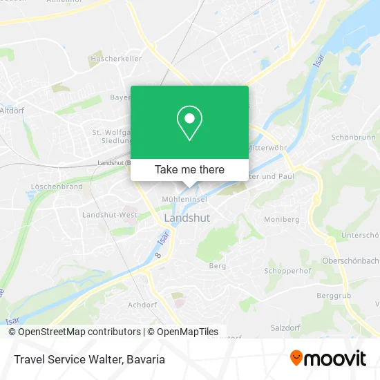 Карта Travel Service Walter