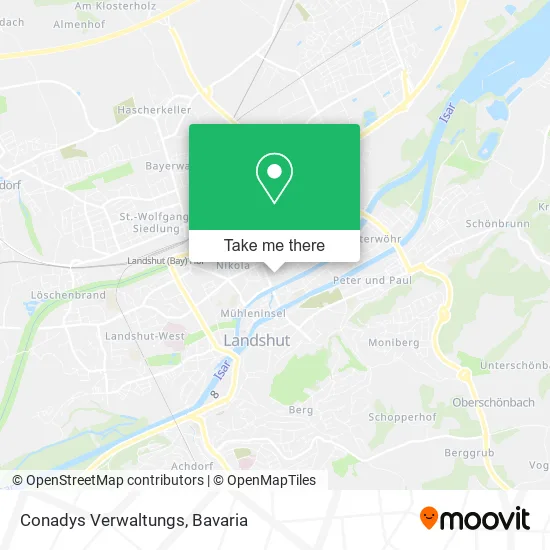 Карта Conadys Verwaltungs
