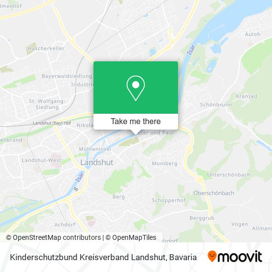 Kinderschutzbund Kreisverband Landshut map