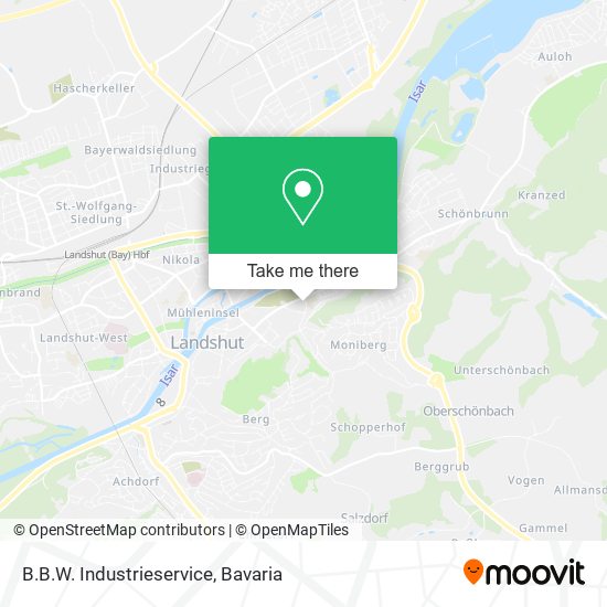 B.B.W. Industrieservice map