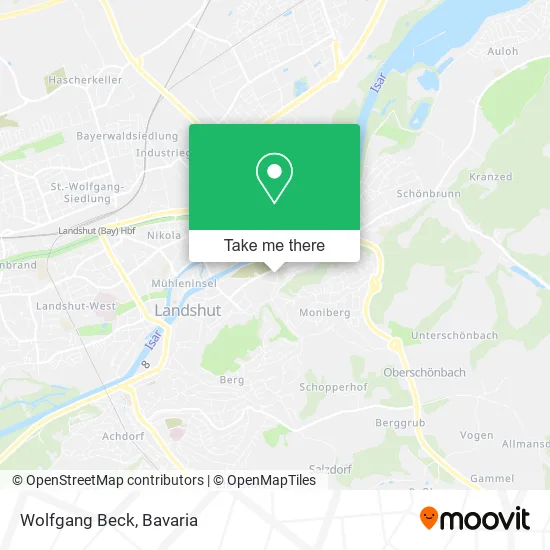 Карта Wolfgang Beck