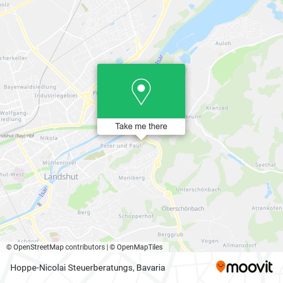 Hoppe-Nicolai Steuerberatungs map