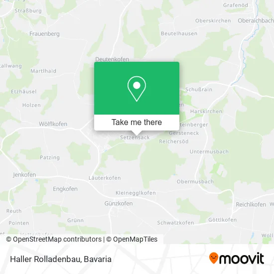 Карта Haller Rolladenbau
