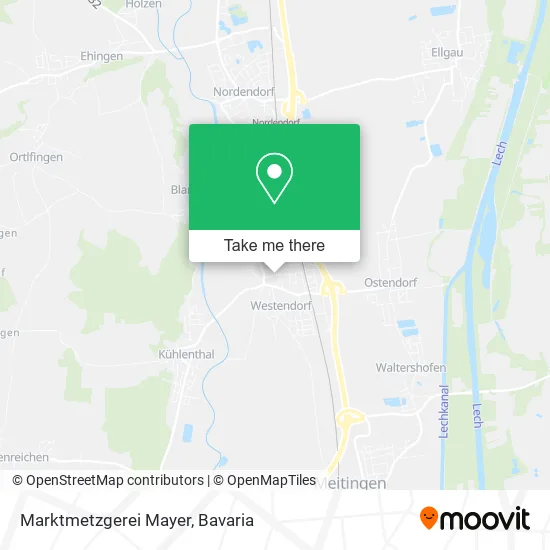 Карта Marktmetzgerei Mayer