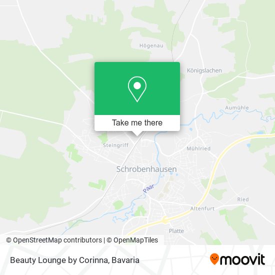 Beauty Lounge by Corinna map
