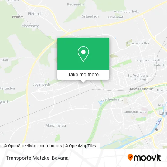 Карта Transporte Matzke