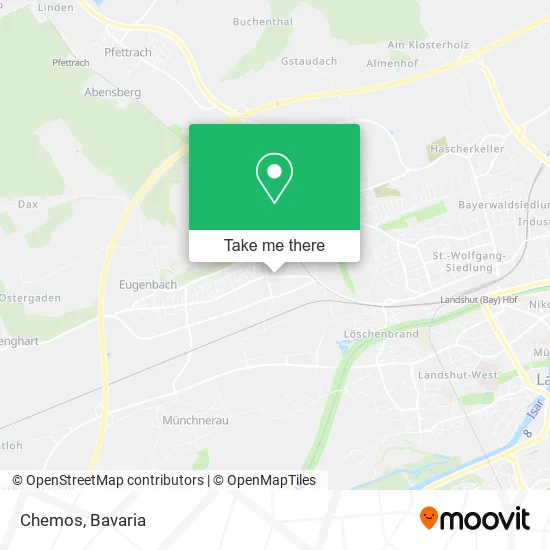 Карта Chemos