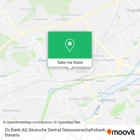 Dz Bank AG Deutsche Zentral Genossenschaftsbank map