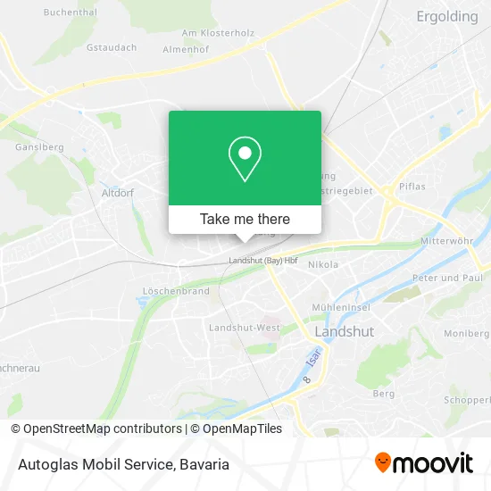 Карта Autoglas Mobil Service