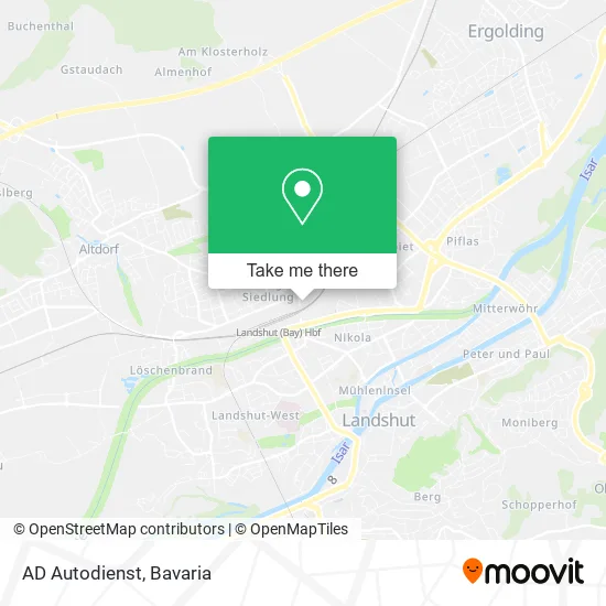 Карта AD Autodienst