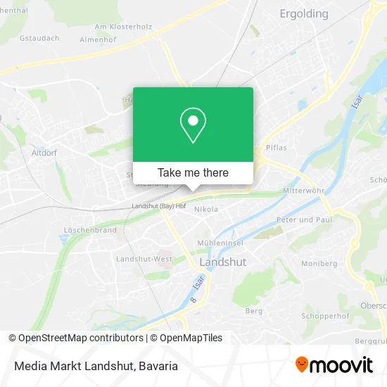 Карта Media Markt Landshut