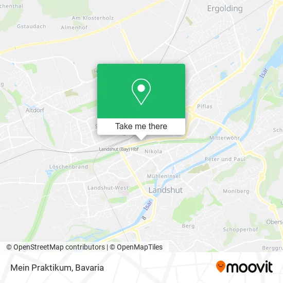 Карта Mein Praktikum