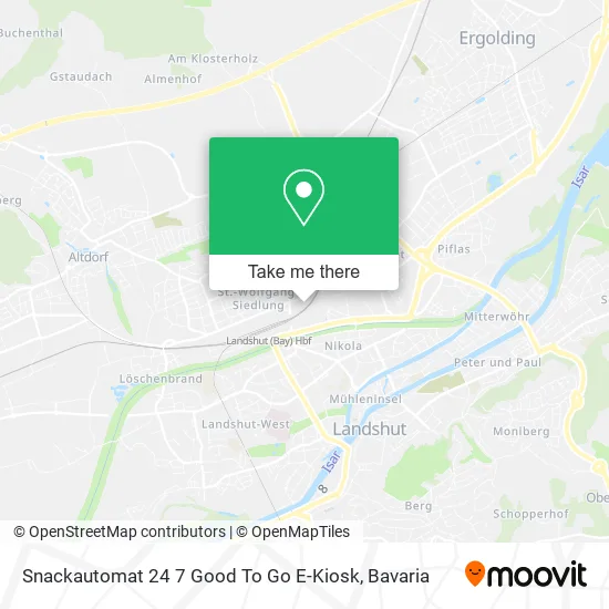 Карта Snackautomat 24 7 Good To Go E-Kiosk