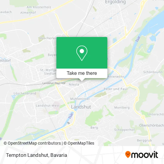 Карта Tempton Landshut