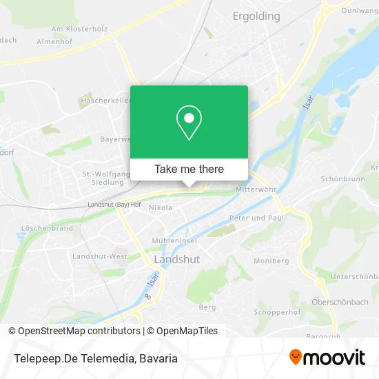 Карта Telepeep.De Telemedia