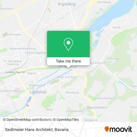 Sedlmeier Hans Architekt map