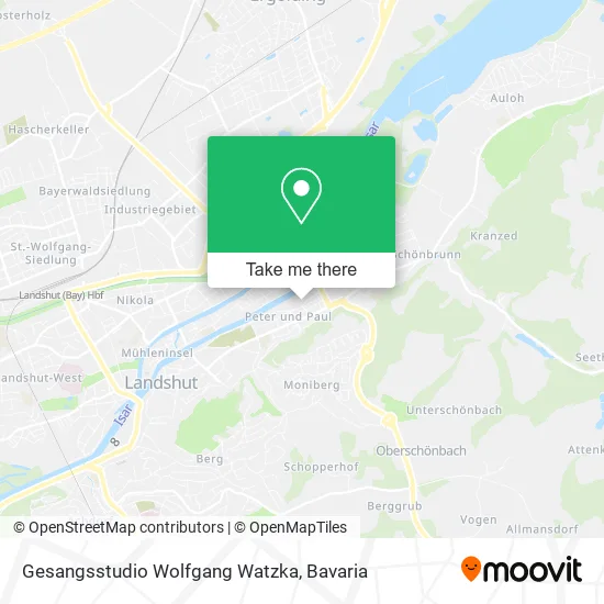 Карта Gesangsstudio Wolfgang Watzka