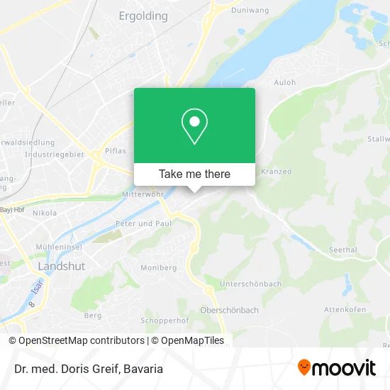 Карта Dr. med. Doris Greif