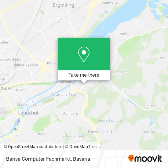 Карта Bariva Computer Fachmarkt