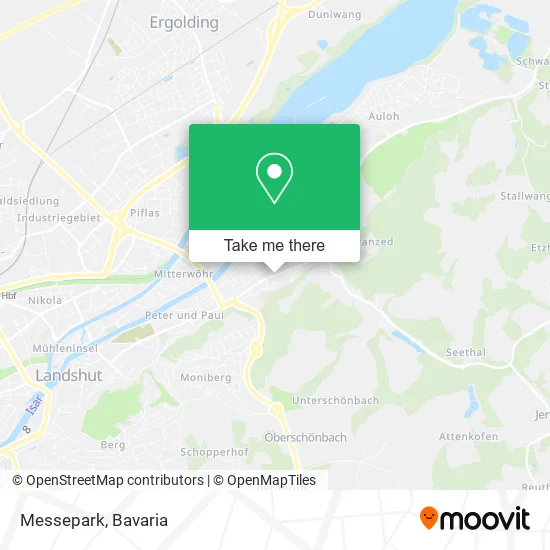 Карта Messepark