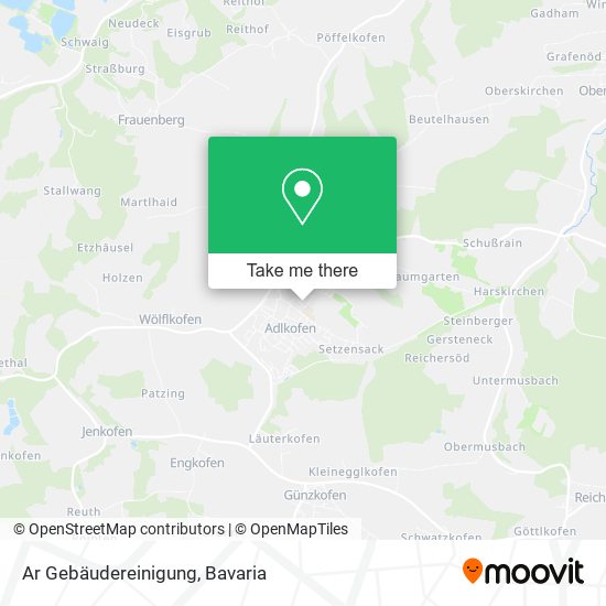 Ar Gebäudereinigung map