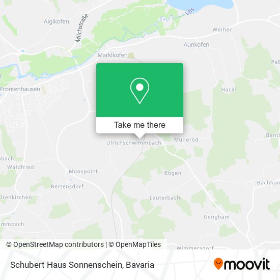 Schubert Haus Sonnenschein map