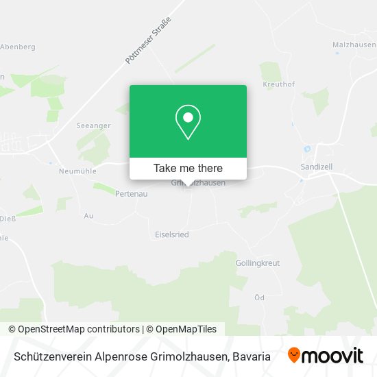 Schützenverein Alpenrose Grimolzhausen map